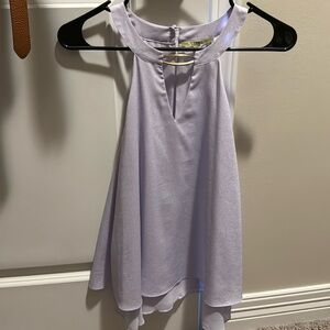 Lavender blouse tank top, worn one time